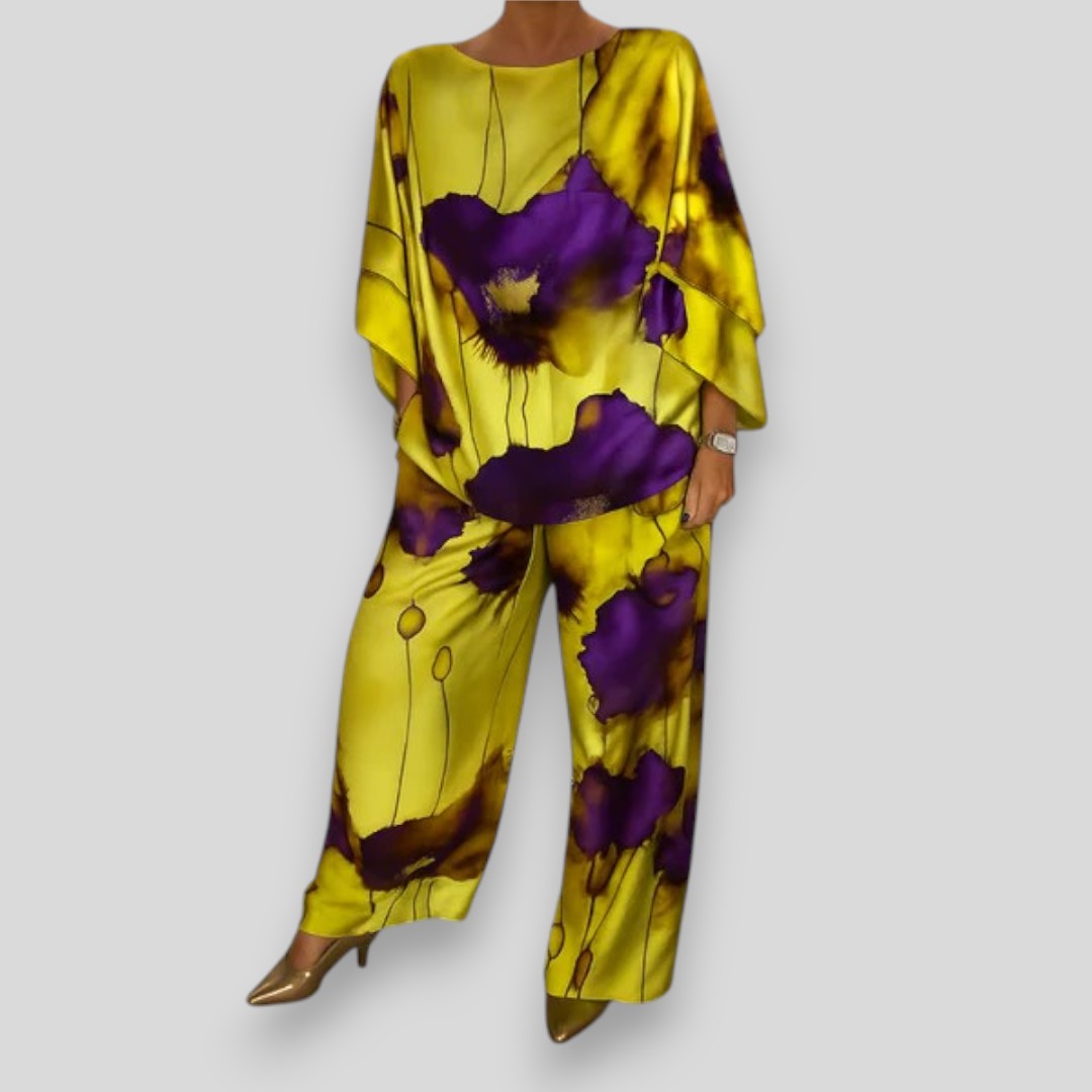 Frida | Dvodijelni satenski set za žene