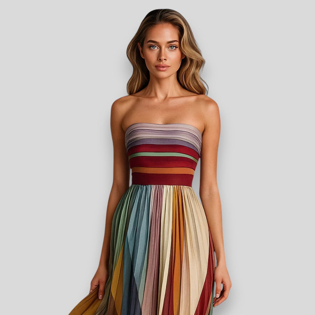 Fiona | Haljina bez rukava u boji